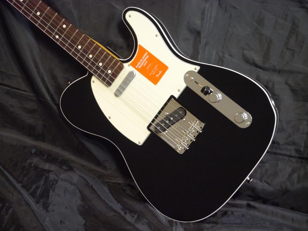 新品]Fender Traditional 60s Tele Customバインディングが特徴的な60S